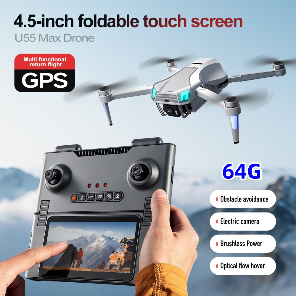 NCZOBOE U55  GPS Drone with Sc - Drone Gimbal 2 Axis review and price