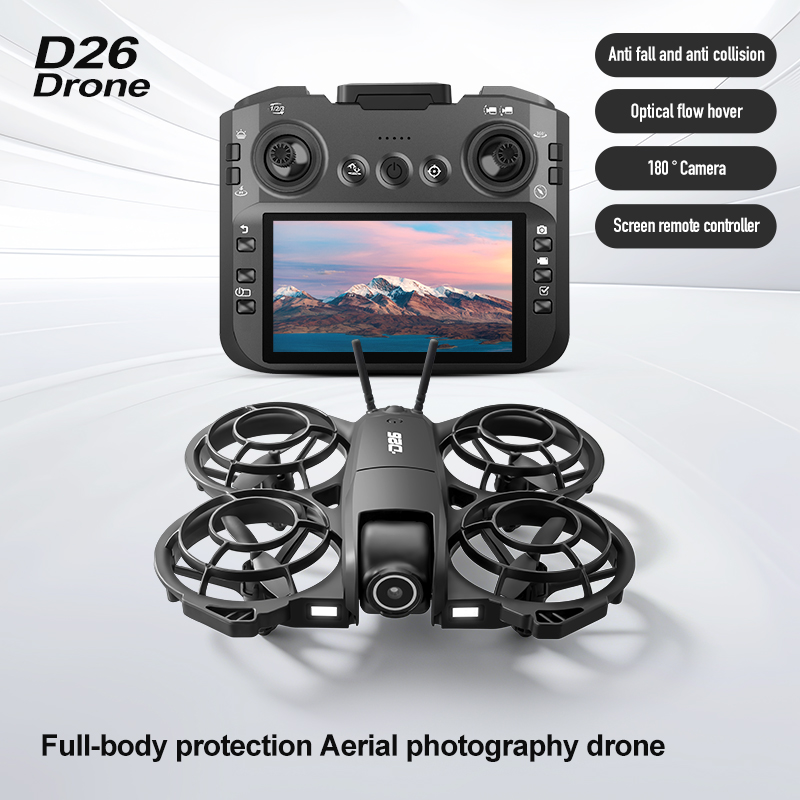 D26 Drone 4K Aerial HD 180° Ca - Drone Gimbal Brushless review and price