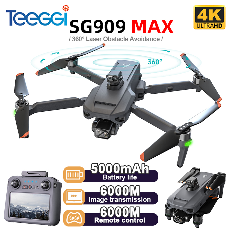 Teeggi SG909 MAX GPS Drone Wit - Drone Gimbal Brushless review and price
